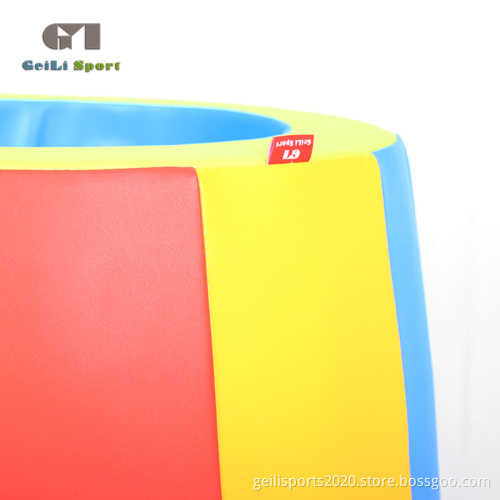 Colorful Kids Soft Rainbow Barrel Toy